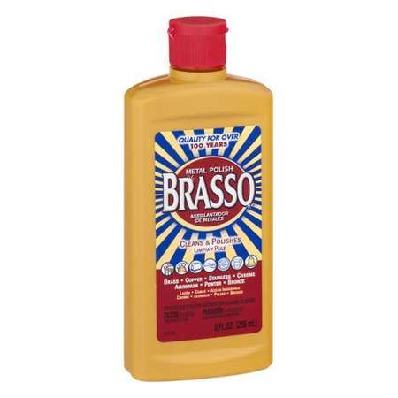 Brasso Braso Metal Polish 8 oz., PK8 89334